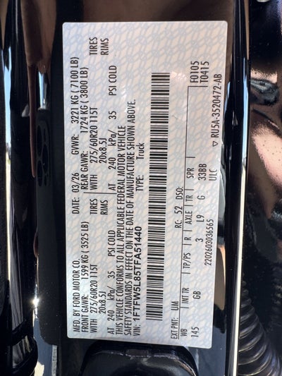 2026 Ford F-150 Lariat