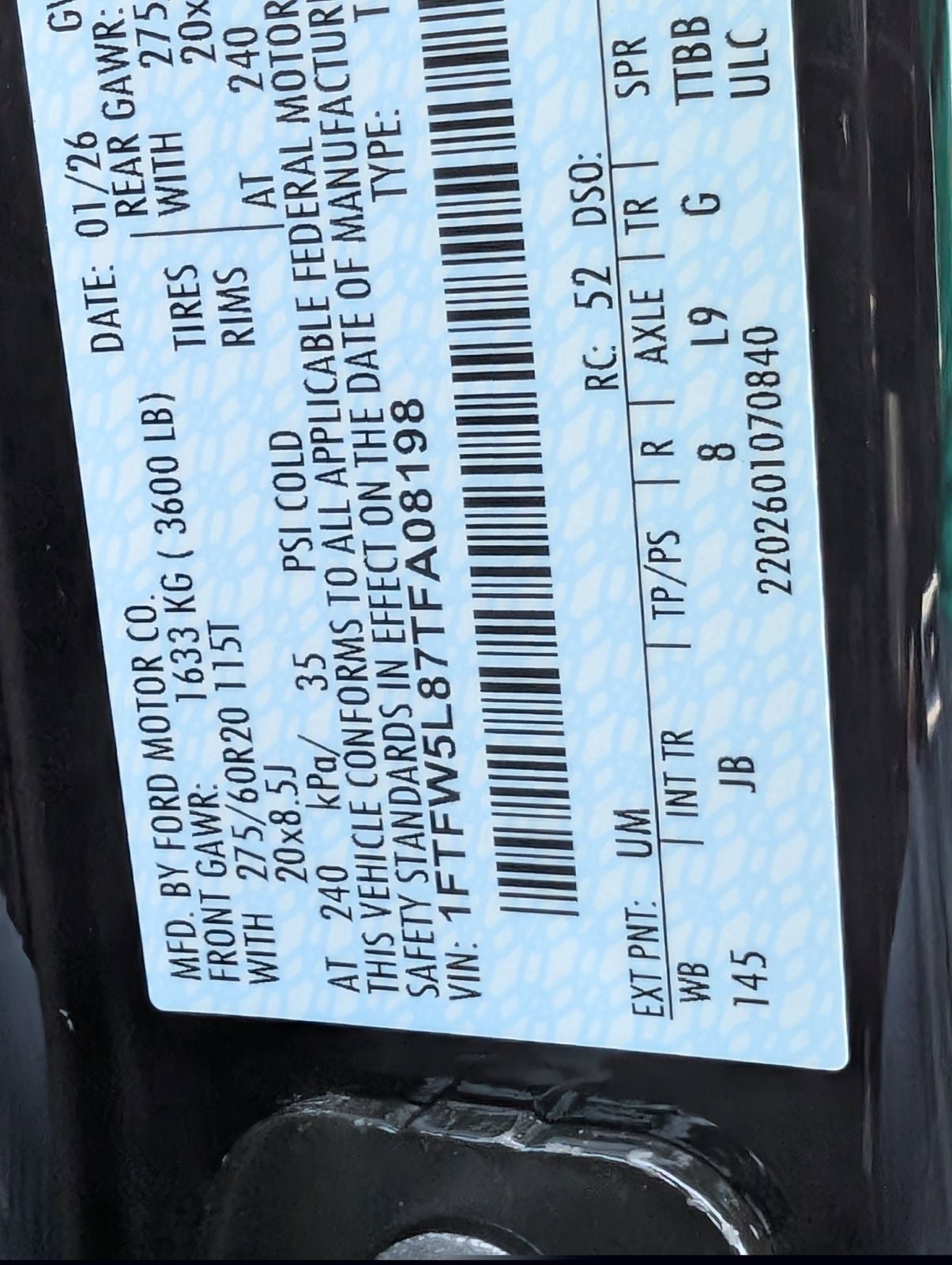 2026 Ford F-150 Lariat