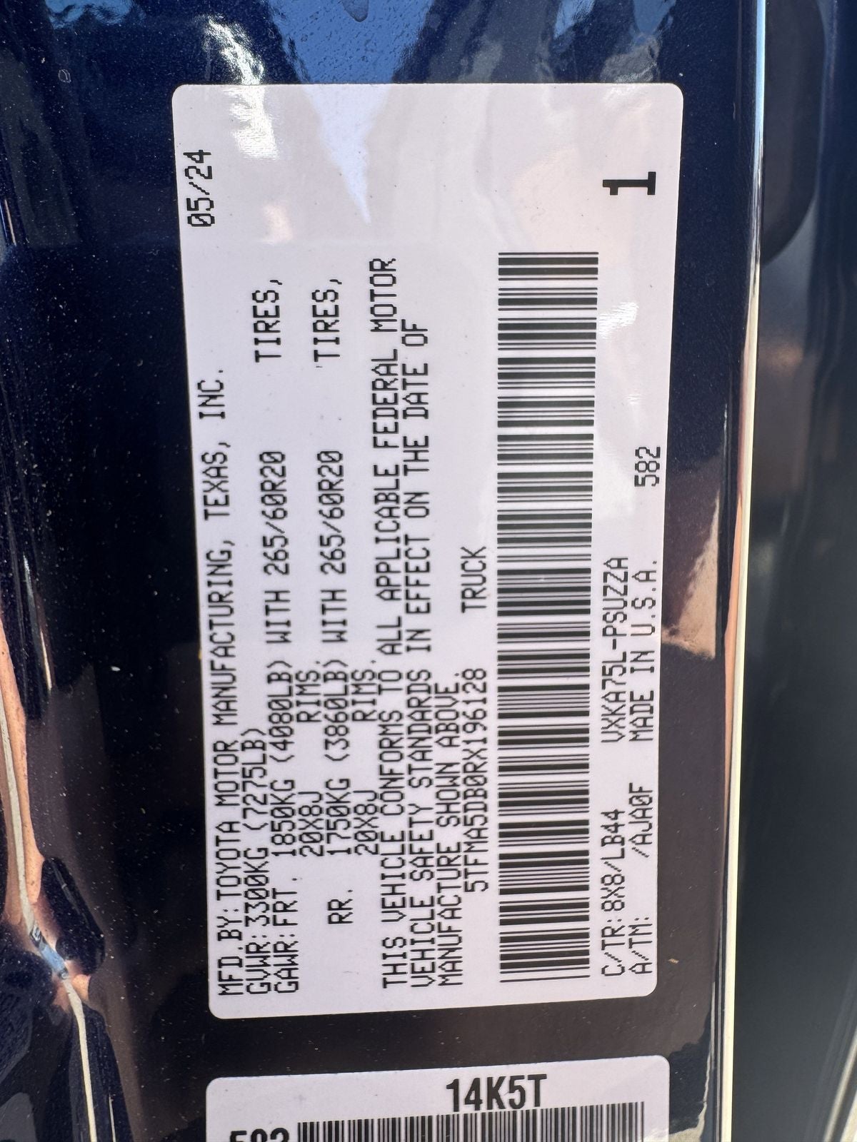 2024 Toyota Tundra 1794