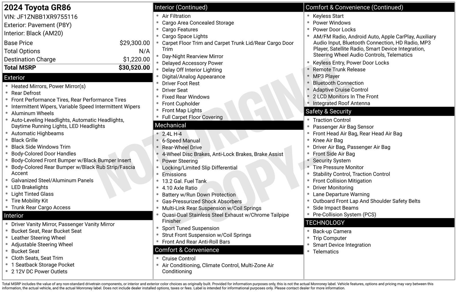 2024 Toyota GR86 Base
