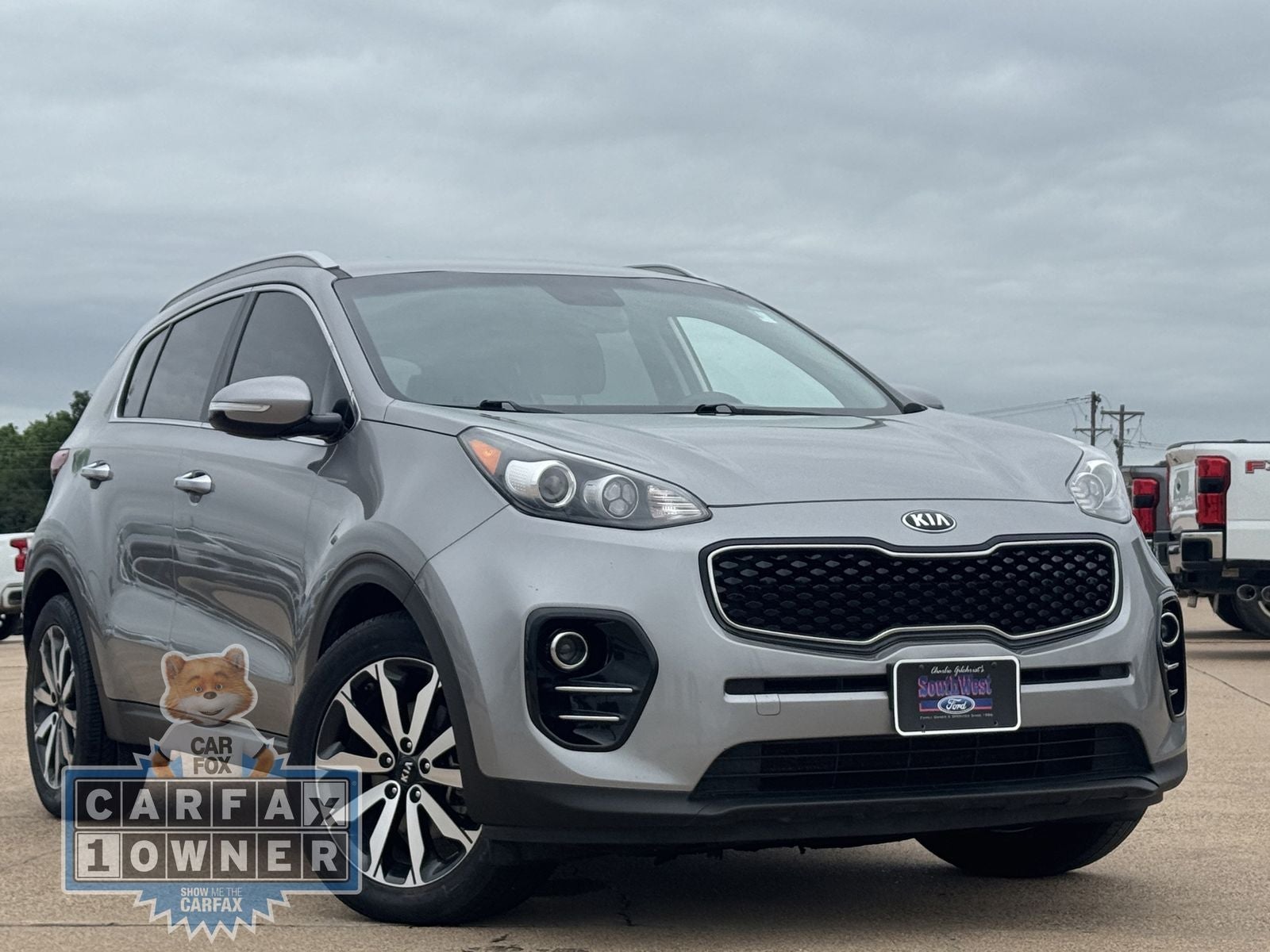 Used 2019 Kia Sportage EX with VIN KNDPN3AC6K7600851 for sale in Hudson Oaks, TX