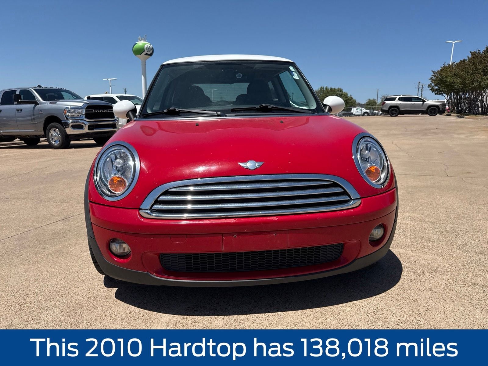 Used 2010 MINI Cooper Base with VIN WMWMF3C55ATU78503 for sale in Hudson Oaks, TX