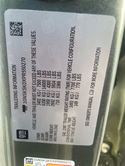 2023 Chevrolet Tahoe Premier