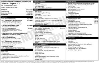 2021 Chevrolet Silverado 3500 HD LTZ DRW