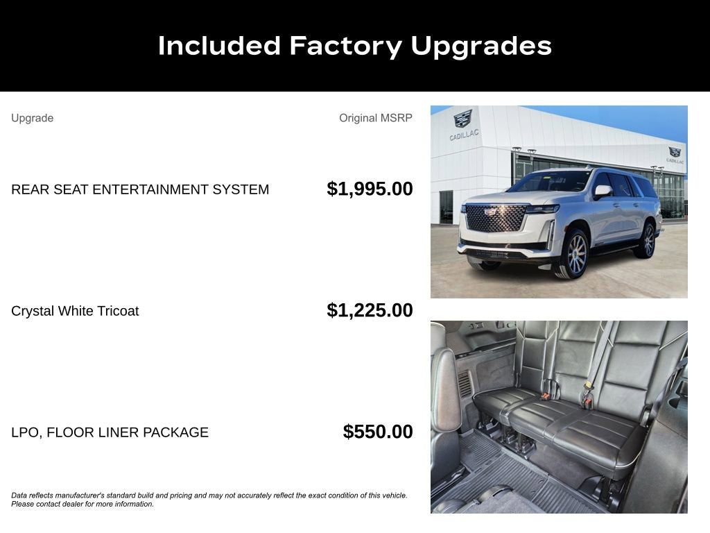 2024 Cadillac Escalade ESV Premium Luxury