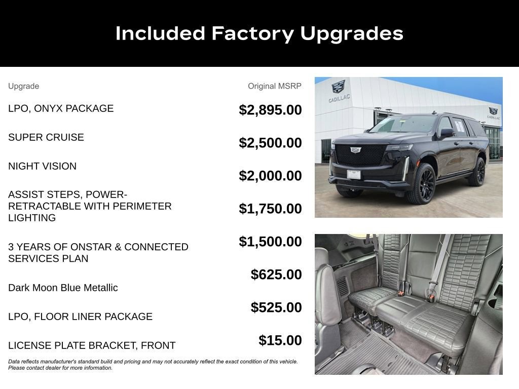 2023 Cadillac Escalade ESV Sport Platinum