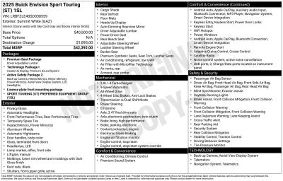 2025 Buick Envision Sport Touring