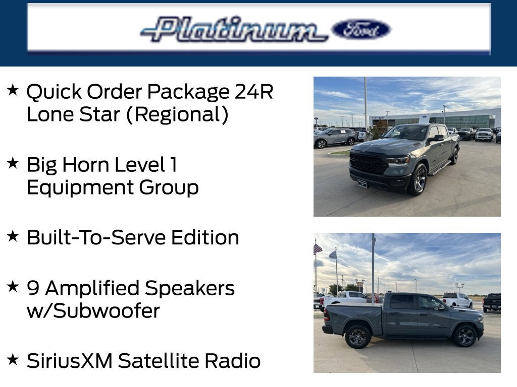 2021 RAM 1500 Big Horn/Lone Star