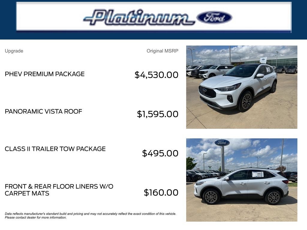2025 Ford Escape Plug-In Hybrid Base
