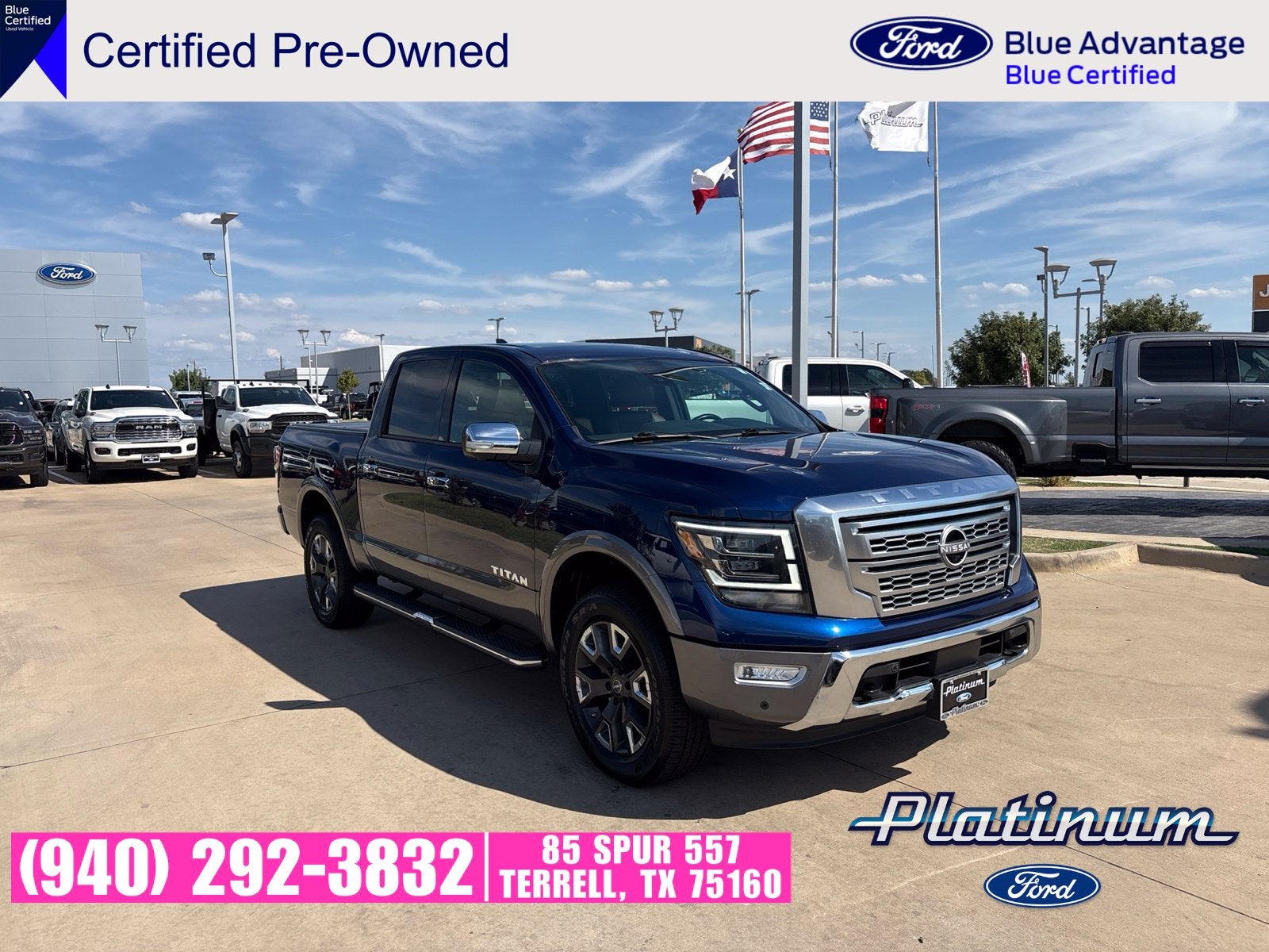 2023 Nissan Titan Platinum Reserve