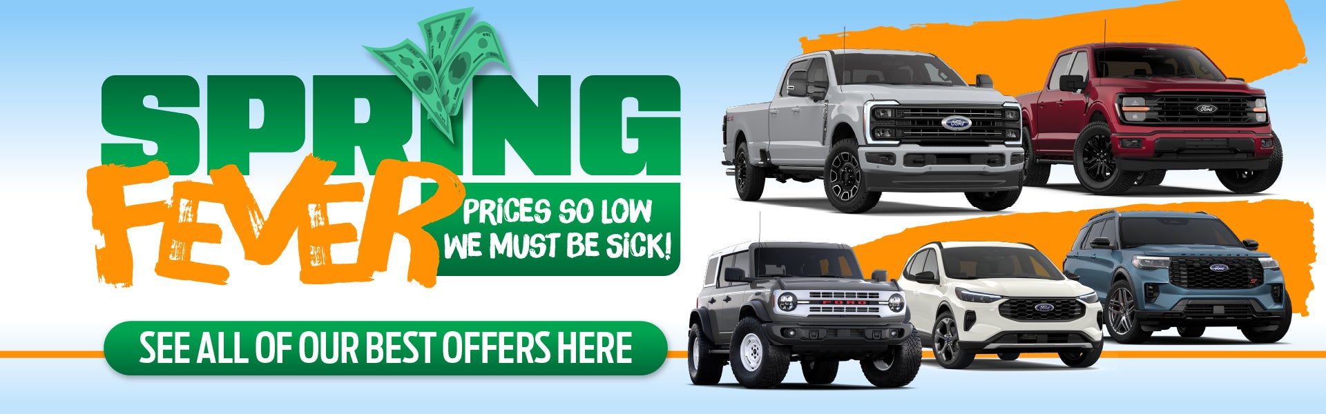 Spring Fever Specials!